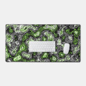 Groovy Trippy Grungy Funky Abstract Agender Pride Bureaumat (Keyboard & Muis)