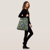 Groovy Trippy Grungy Funky Abstract Agender Pride Crossbody Tas (Op model)