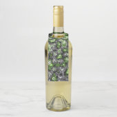 Groovy Trippy Grungy Funky Abstract Agender Pride Flessenhanger (Op fles)