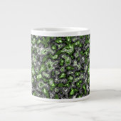 Groovy Trippy Grungy Funky Abstract Agender Pride Grote Koffiekop (Voorkant)