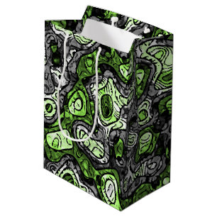 Groovy Trippy Grungy Funky Abstract Agender Pride Medium Cadeauzakje