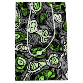 Groovy Trippy Grungy Funky Abstract Agender Pride Medium Cadeauzakje (Voorkant)