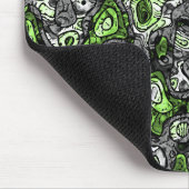 Groovy Trippy Grungy Funky Abstract Agender Pride Muismat (Hoek)