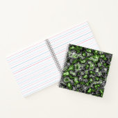 Groovy Trippy Grungy Funky Abstract Agender Pride Notitieboek (Binnen)