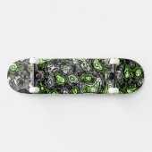 Groovy Trippy Grungy Funky Abstract Agender Pride Persoonlijk Skateboard (Horizontaal)