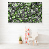 Groovy Trippy Grungy Funky Abstract Agender Pride Spandoek (Insitu)