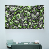 Groovy Trippy Grungy Funky Abstract Agender Pride Spandoek (Beurs)