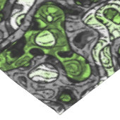 Groovy Trippy Grungy Funky Abstract Agender Pride Tafelkleed (Gekanteld)