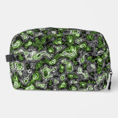 Groovy Trippy Grungy Funky Abstract Agender Pride Toilettasje (Voorkant)