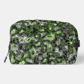 Groovy Trippy Grungy Funky Abstract Agender Pride Toilettasje (Achterkant)