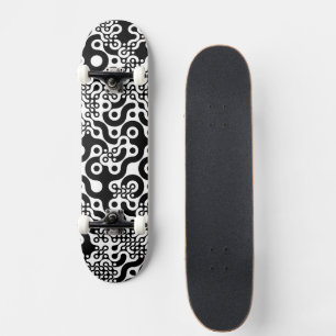 Groovy Trippy Truchet Tegels Persoonlijk Skateboard
