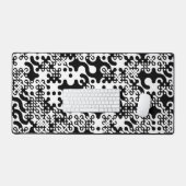 Groovy Trippy Truchet Tiles Bureaumat (Keyboard & Muis)