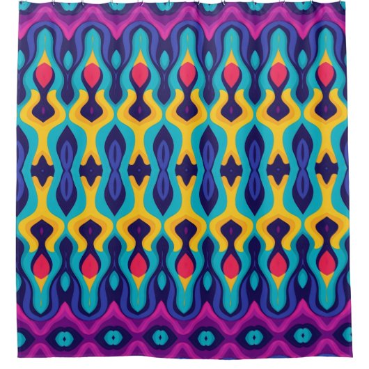 Groovy Tropic Echo Douchegordijn (Voorkant)