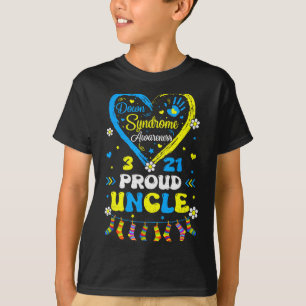 Groovy Trots Downsyndroom Oom Bewustzijn Matchin T-shirt