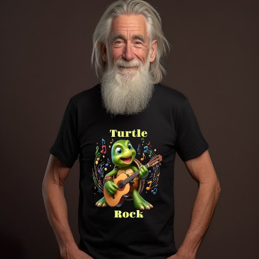 Groovy Turtle Jamming Out T-shirt