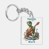 Groovy Turtles elektrische riff Sleutelhanger (Voorkant Links)