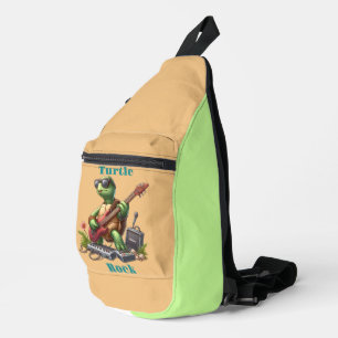 Groovy Turtles elektrische riff Sling Bag