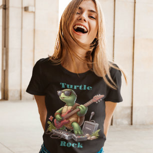 Groovy Turtles elektrische riff T-shirt