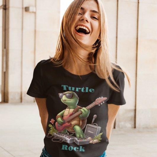 Groovy Turtles elektrische riff T-shirt