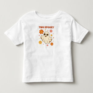 Groovy Twee Schattige Verjaardag Peuter Spook Kind Kinder Shirts