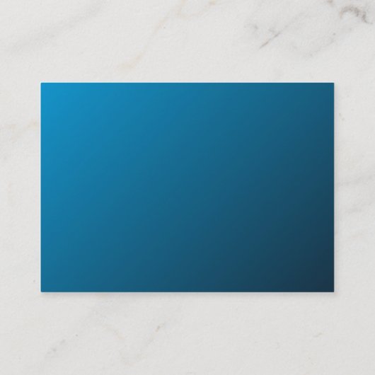 Groovy Typography Halloween Boy Blue Diaper Raffle Informatiekaartje (Achterkant)