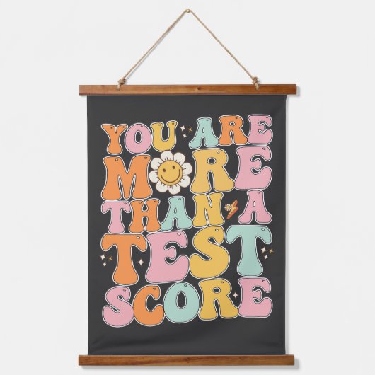 Groovy U bent meer dan een testbank Hangend Wandkleed (Voorkant)