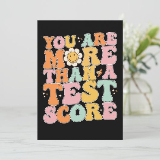 Groovy U bent meer dan een testbank Kaart (Staand voorkant)