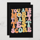 Groovy U bent meer dan een testbank Kaart (Voorkant / Achterkant)