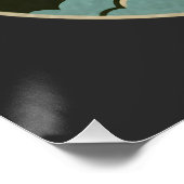 Groovy Ufo Beam Perfect Poster (Hoek)