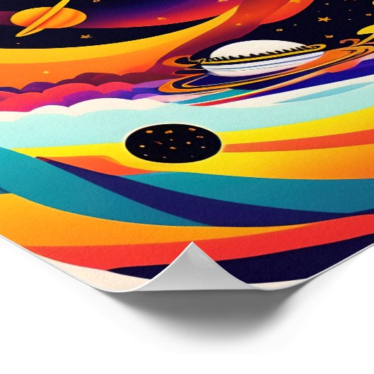 Groovy Universe Poster (Hoek)