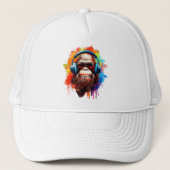 Groovy Urban Ape in Tunes Trucker Pet (Voorkant)
