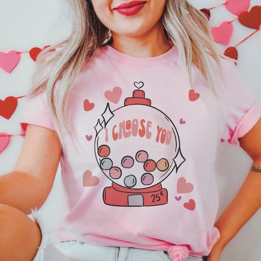 Groovy Valentijns  Gum Ball T-shirt