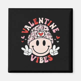 Groovy Valentine Vibes Valentines Day Shirts For G Magneet