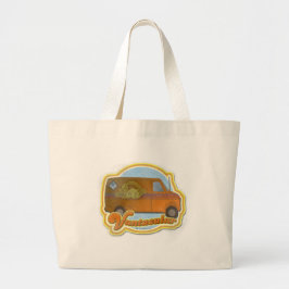 Groovy Vantacular Seventies Van Grote Tote Bag