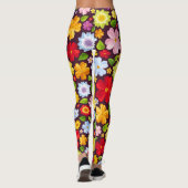 Groovy-ventilatorvoeding van 60 inch gevarieerd | leggings (Achterkant)