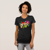 Groovy Vibe 70's Style T-shirt (Voorkant volledig)