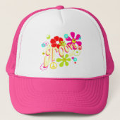 Groovy Vibe 70's Style Trucker Pet (Voorkant)