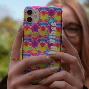 Groovy Vibes Tie Dye  iPhone 15 Case