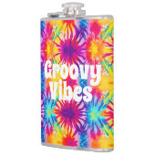 Groovy Vibes Tie Dye  Heupfles (Links)