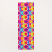 Groovy Vibes Tie Dye  Yogamat (Achterkant)