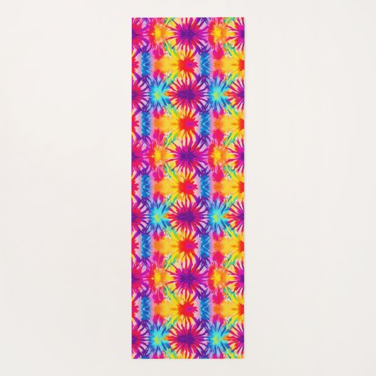 Groovy Vibes Tie Dye Yogamat (Achterkant)