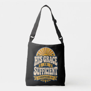 Groovy Vintage Zonsopgang Bijbelvers Boho Voor Haa Crossbody Tas