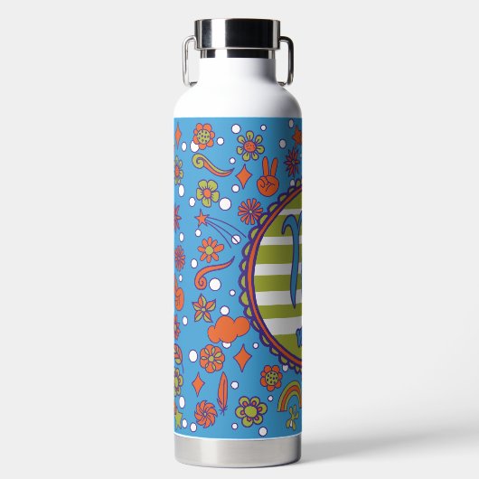 Groovy Virgo Custom Waterfles (Voorkant)