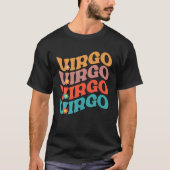 Groovy Virgo Zodiac Birthday Virgo Gifts T-shirt (Voorkant)