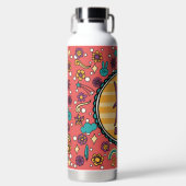 Groovy Vissen Custom Waterfles (Voorkant)
