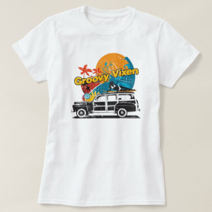 Groovy Vixen Woodie T T-shirt