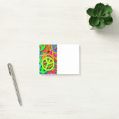 Groovy Vrede Tekens Regenboog Patroon Post-it® Notes (Kantoor)
