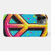 Groovy Vredesbloem Kracht Case-Mate iPhone Case (Achterkant (horizontaal))