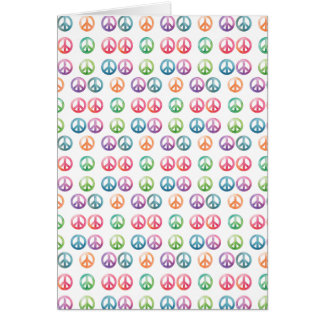 Groovy vredestekens waterverf stijl hippie liefde