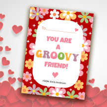Groovy Vriend Classroom Valentijnkaart